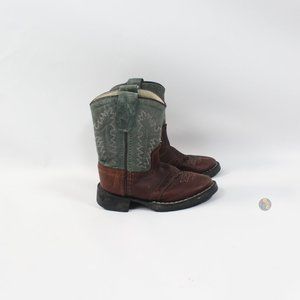 OLD WEST TODDLER BOY'S COWBOY WESTERN BOOT KZQ